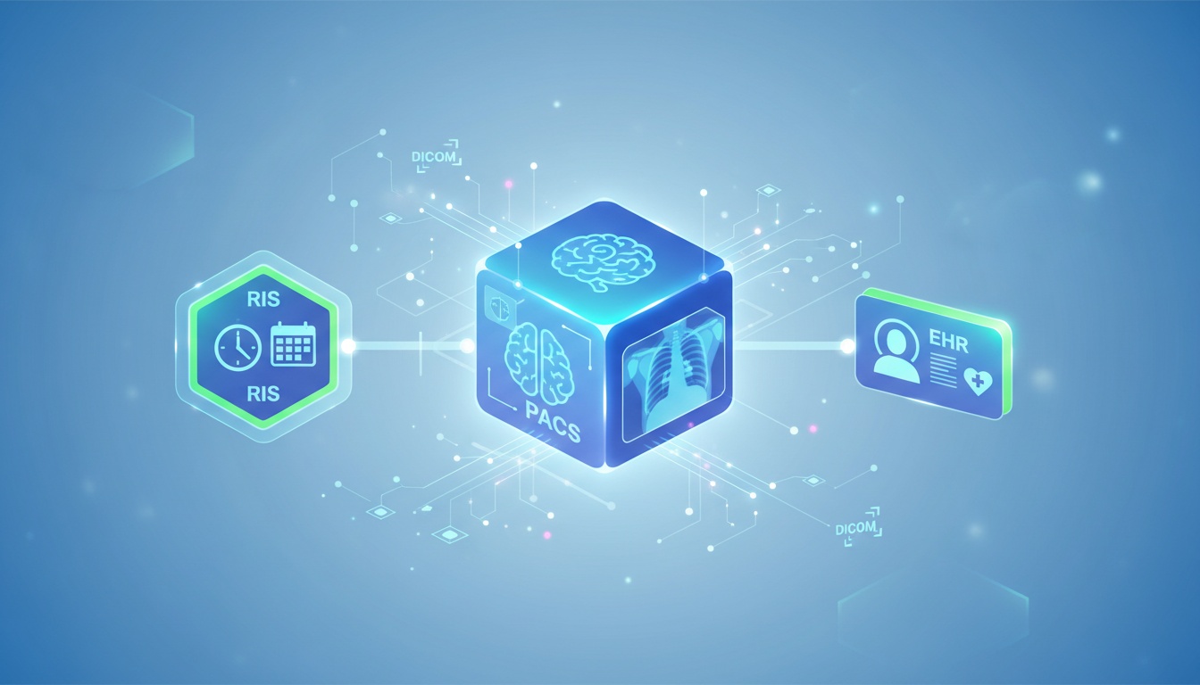 Enhancing Hospital Efficiency How PACS Integrates with RIS and EHR Systems(2) - Created by PostDICOM